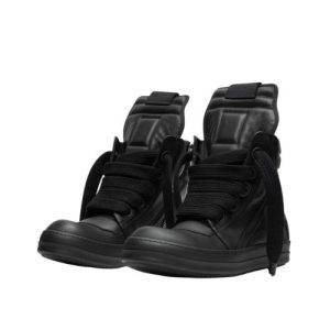 All Black Rick Owens Geobasket