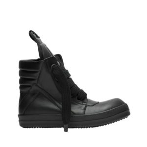 All Black Rick Owens Geobasket