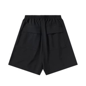 Rick Owens Black Shorts