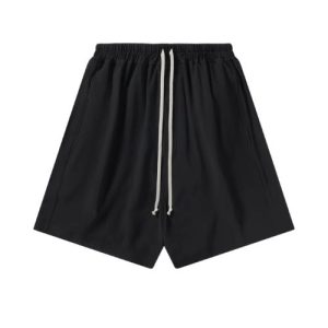 Rick Owens Black Shorts