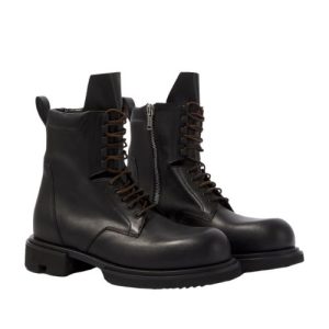 Rick Owens Combat Boots