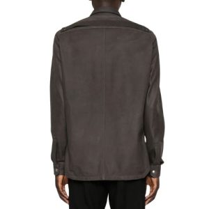 Rick Owens Leather Shirt