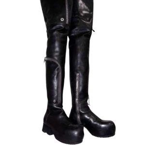 Rick Owens Thigh High Boots