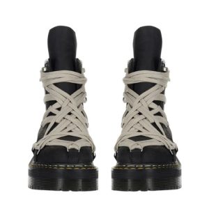 Rick Owens x Dr. Martens 1460 Quad Sole Megalace Boots