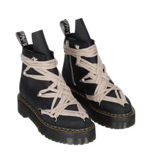 Rick Owens x Dr. Martens 1460 Quad Sole Megalace Boots