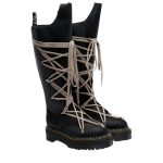 Rick Owens x Dr. Martens 1B60 Quad Sole Knee-High Boots